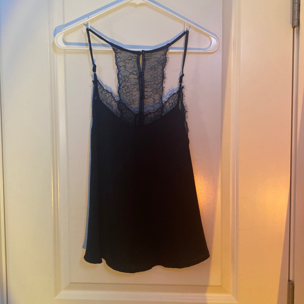 Satin/Lace Top